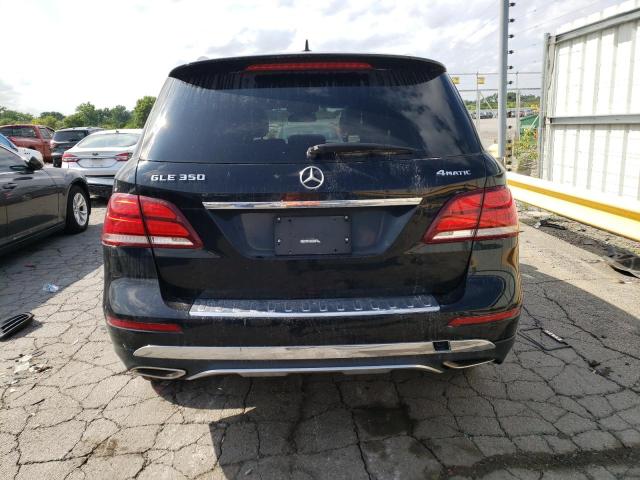 4JGDA5HB8HA896468 - 2017 MERCEDES-BENZ GLE 350 4MATIC BLACK photo 6