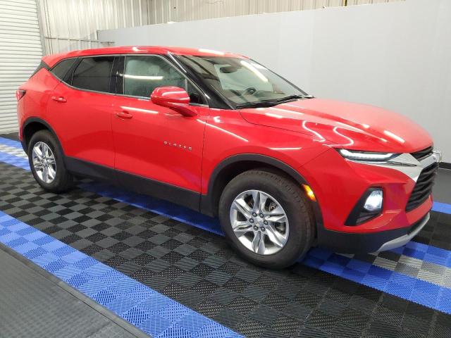 3GNKBBRA6MS533650 - 2021 CHEVROLET BLAZER 1LT RED photo 4