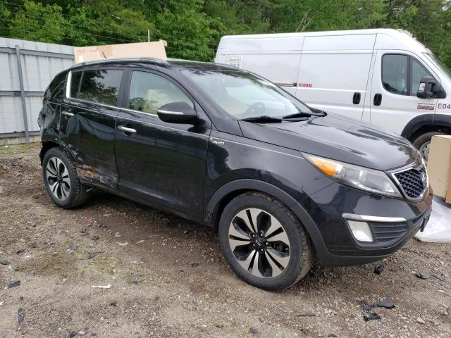 KNDPCCA65C7178119 - 2012 KIA SPORTAGE SX BLACK photo 4