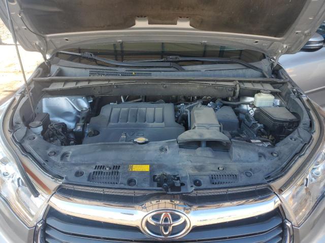 5TDJKRFH7FS116804 - 2015 TOYOTA HIGHLANDER XLE 银色 照片 12