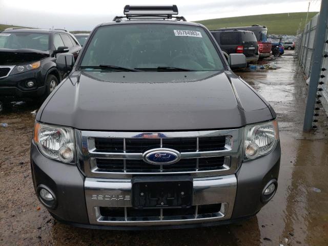 1FMCU9EG4BKC51599 - 2011 FORD ESCAPE LIMITED GRAY photo 5