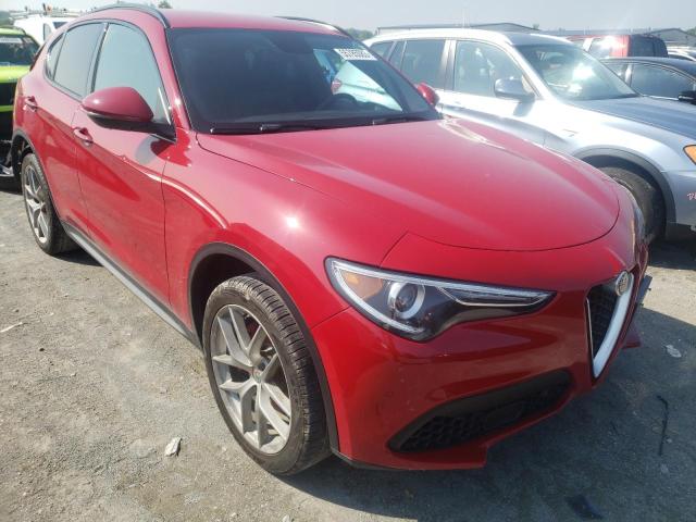 ZASFAKNN0J7B84380 - 2018 ALFA ROMEO STELVIO TI SPORT RED photo 4