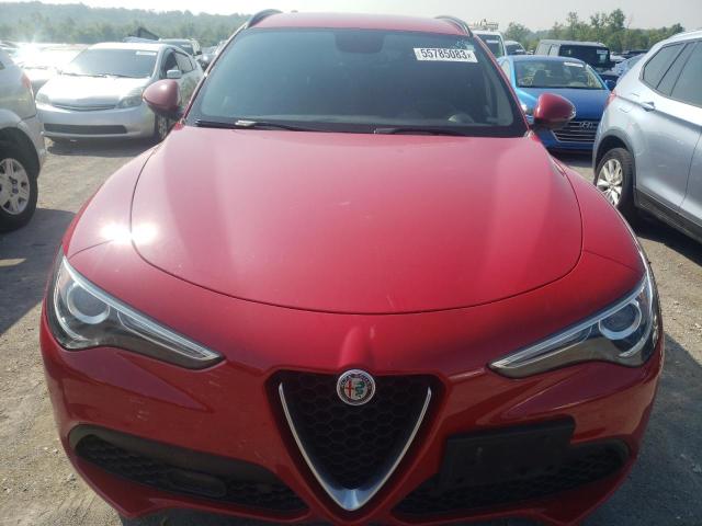 ZASFAKNN0J7B84380 - 2018 ALFA ROMEO STELVIO TI SPORT RED photo 5