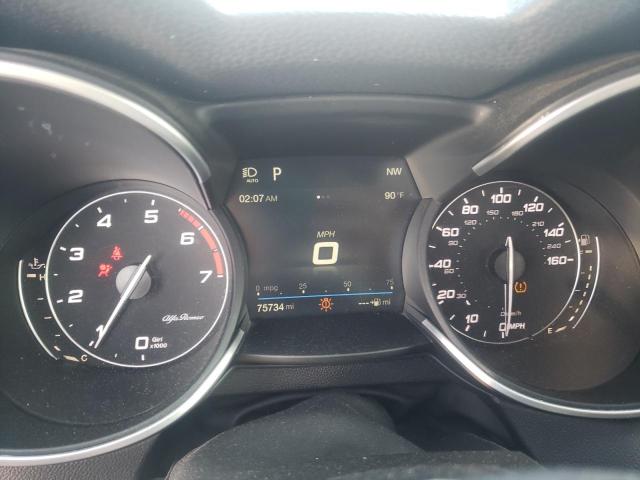 ZASFAKNN0J7B84380 - 2018 ALFA ROMEO STELVIO TI SPORT RED photo 9