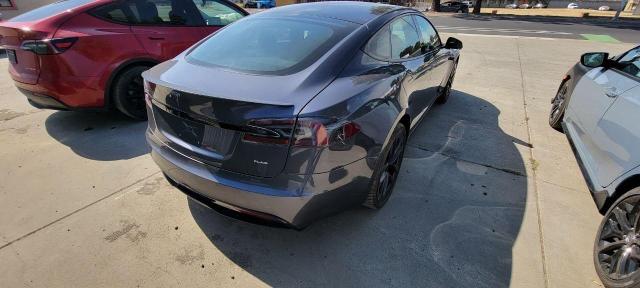5YJSA1E67MF438823 - 2021 TESLA MODEL S Գրաֆիտ լուսանկար 4