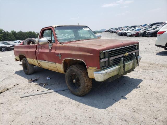 1GCEK14C1DJ113661 - 1983 CHEVROLET K10 RED photo 4