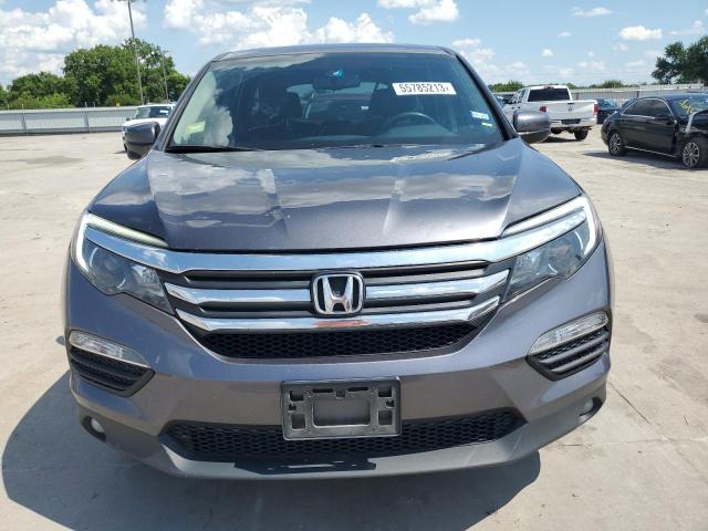 5FNYF5H51HB020169 - 2017 HONDA PILOT EXL GRAY photo 5