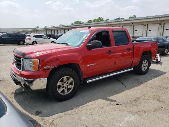 3GTP2VE34BG140852 - 2011 GMC SIERRA K1500 SLE RED photo 1