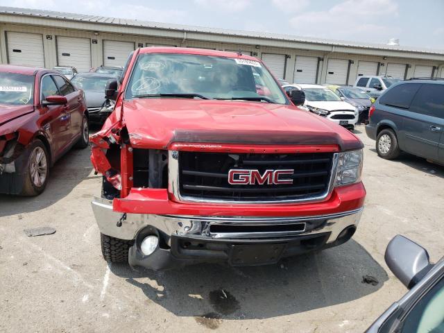 3GTP2VE34BG140852 - 2011 GMC SIERRA K1500 SLE RED photo 5