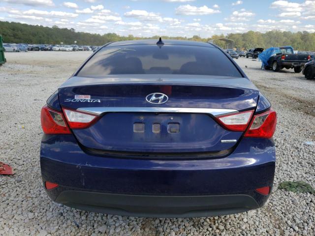 5NPEC4AC5EH816273 - 2014 HYUNDAI SONATA SE BLUE photo 6