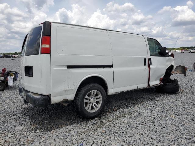 1GCUHAD4XA1122258 - 2010 CHEVROLET EXPRESS G1 WHITE photo 3