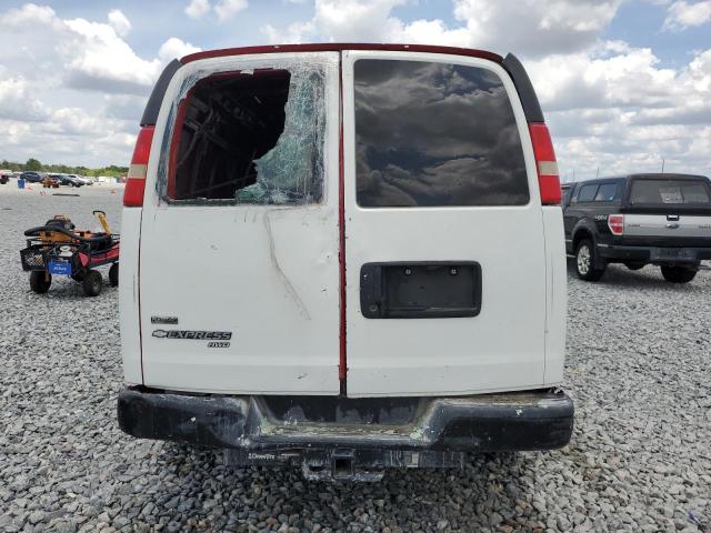 1GCUHAD4XA1122258 - 2010 CHEVROLET EXPRESS G1 WHITE photo 6
