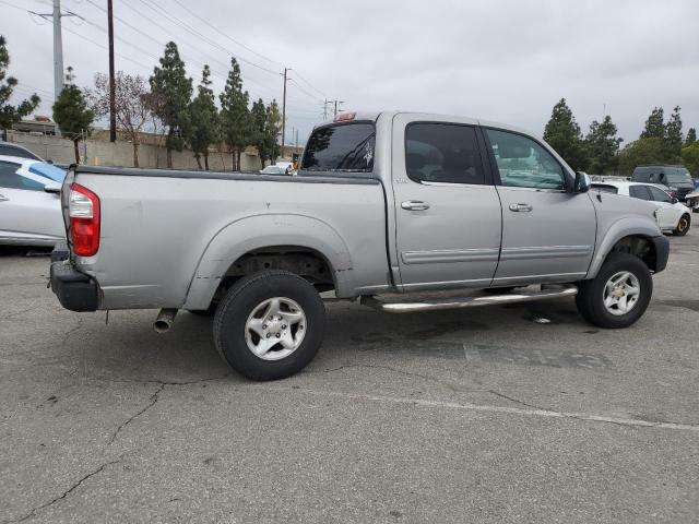 5TBET34124S452805 - 2004 TOYOTA TUNDRA DOUBLE CAB SR5 SILVER photo 3