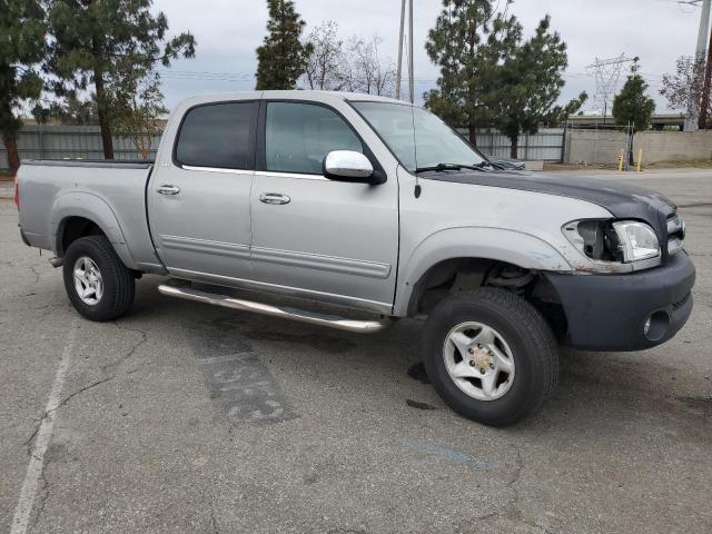 5TBET34124S452805 - 2004 TOYOTA TUNDRA DOUBLE CAB SR5 SILVER photo 4
