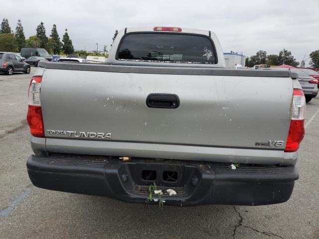 5TBET34124S452805 - 2004 TOYOTA TUNDRA DOUBLE CAB SR5 SILVER photo 6