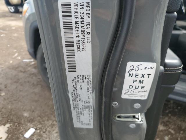 3C4NJDAB9MT586975 - 2021 JEEP COMPASS SPORT 灰色 照片 12