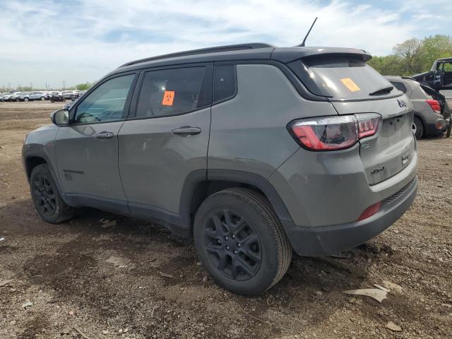 3C4NJDAB9MT586975 - 2021 JEEP COMPASS SPORT 灰色 照片 2