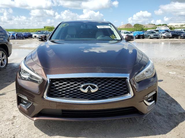 JN1EV7APXLM201366 - 2020 INFINITI Q50 PURE BROWN photo 5