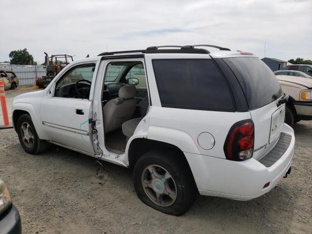 1GNDS33S692116192 - 2009 CHEVROLET TRAILBLAZE LT WHITE photo 2