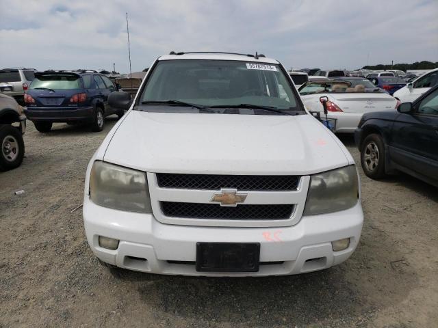 1GNDS33S692116192 - 2009 CHEVROLET TRAILBLAZE LT WHITE photo 5