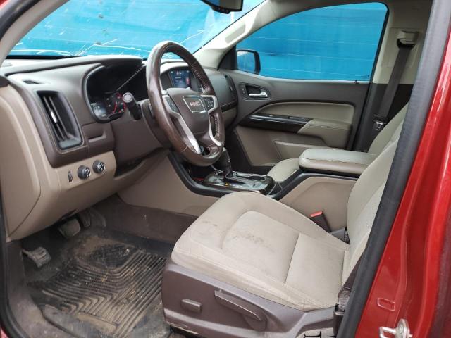 1GTG6BE37F1234358 - 2015 GMC CANYON SLE RED photo 7