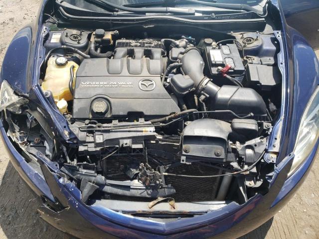 1YVHZ8CB1A5M34236 - 2010 MAZDA 6 S BLUE photo 11