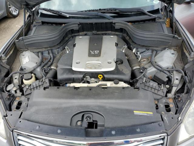 JN1AJ0HR0AM753030 - 2010 INFINITI EX35 BASE Մոխրագույն լուսանկար 12