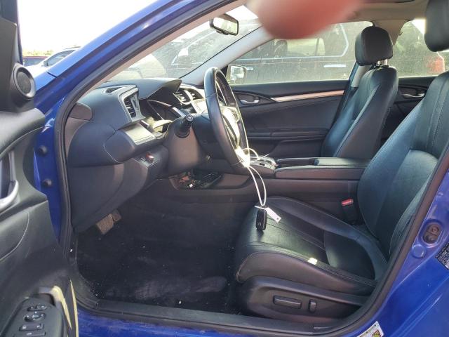 JHMFC1F73JX021167 - 2018 HONDA CIVIC EXL 蓝色 照片 7
