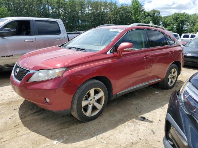 2T2BK1BA6AC067168 - 2010 LEXUS RX 350 RED photo 1