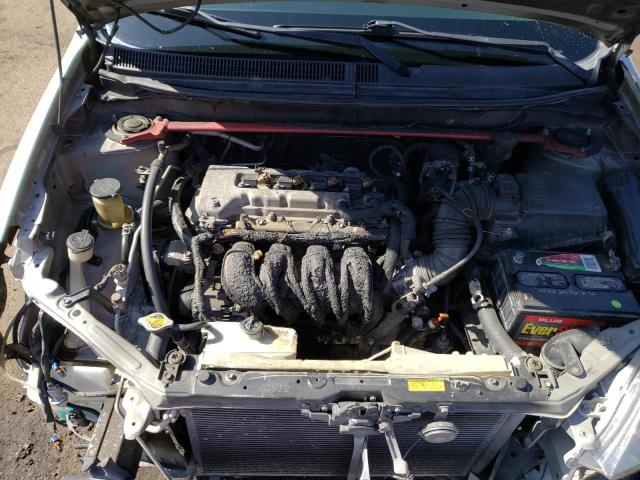 2T1KR32E33C048594 - 2003 TOYOTA COROLLA MA XR SILVER photo 11