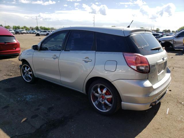 2T1KR32E33C048594 - 2003 TOYOTA COROLLA MA XR SILVER photo 2