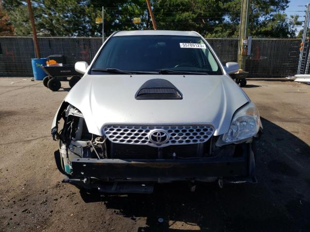 2T1KR32E33C048594 - 2003 TOYOTA COROLLA MA XR SILVER photo 5