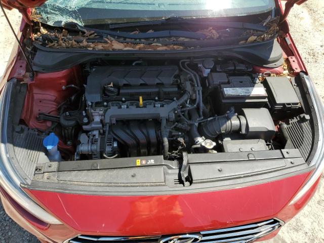 3KPC24A60LE100015 - 2020 HYUNDAI ACCENT SE RED photo 11