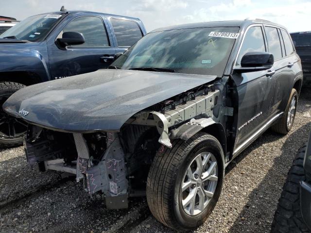 1C4RJHEG1N8619305 - 2022 JEEP GRAND CHER SUMMIT გრაფიტი ფოტო 1