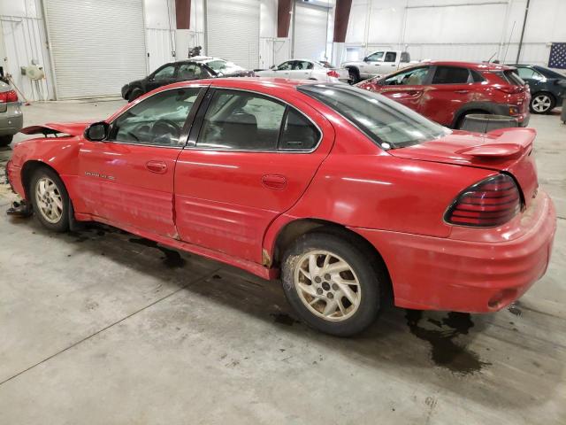 1G2NF52F32C117337 - 2002 PONTIAC GRAND AM SE1 RED photo 2