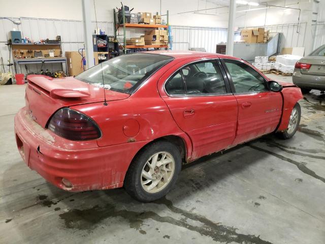 1G2NF52F32C117337 - 2002 PONTIAC GRAND AM SE1 RED photo 3