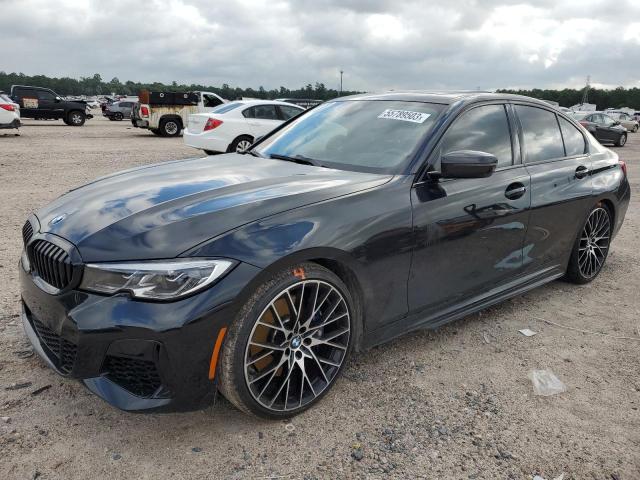 3MW5U7J06M8C03355 - 2021 BMW M340I BLACK photo 1