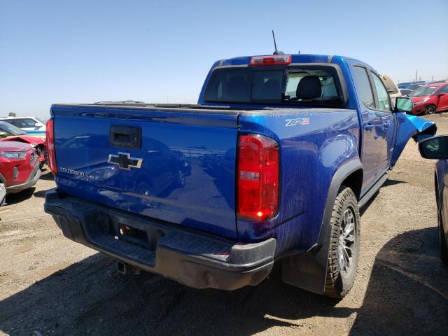 1GCGTEEN8K1360640 - 2019 CHEVROLET COLORADO ZR2 BLUE photo 3