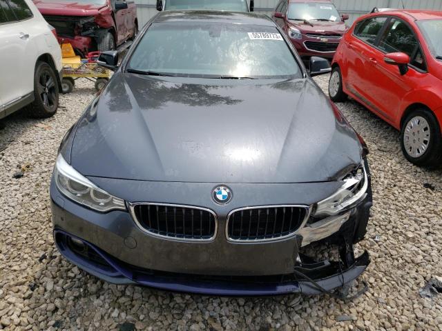 WBA4A7C52FD414913 - 2015 BMW 428 XI GRAN COUPE GRAY photo 5