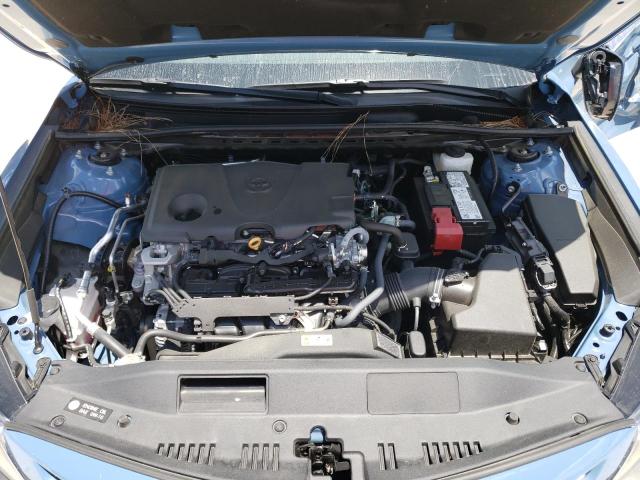 4T1G11AK4PU101137 - 2023 TOYOTA CAMRY SE NIGHT SHADE BLUE photo 11