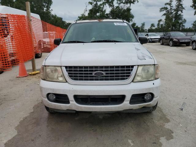 1FMZU63K84UA36752 - 2004 FORD EXPLORER XLT WHITE photo 5