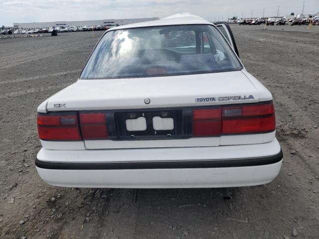 JT2AE94A1N0300529 - 1992 TOYOTA COROLLA DLX WHITE photo 6