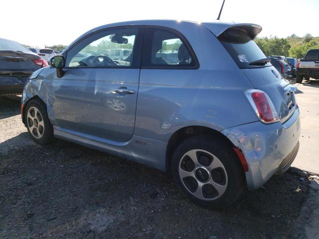 3C3CFFGE8FT503226 - 2015 FIAT 500 ELECTRIC BLUE photo 2