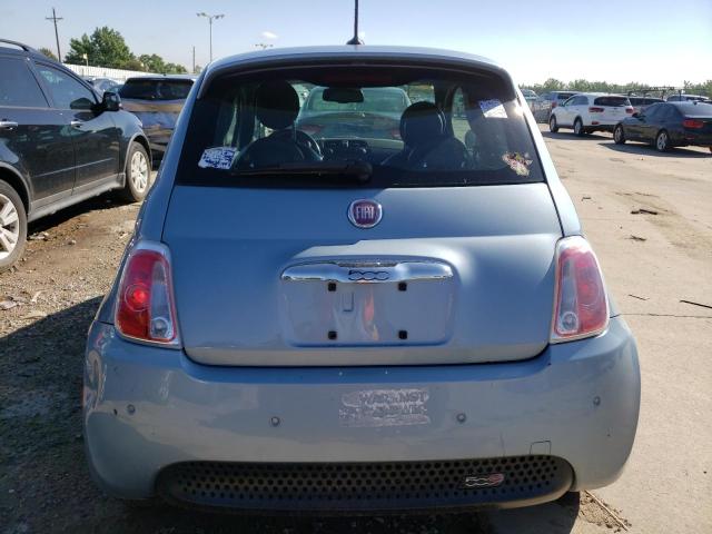 3C3CFFGE8FT503226 - 2015 FIAT 500 ELECTRIC BLUE photo 6