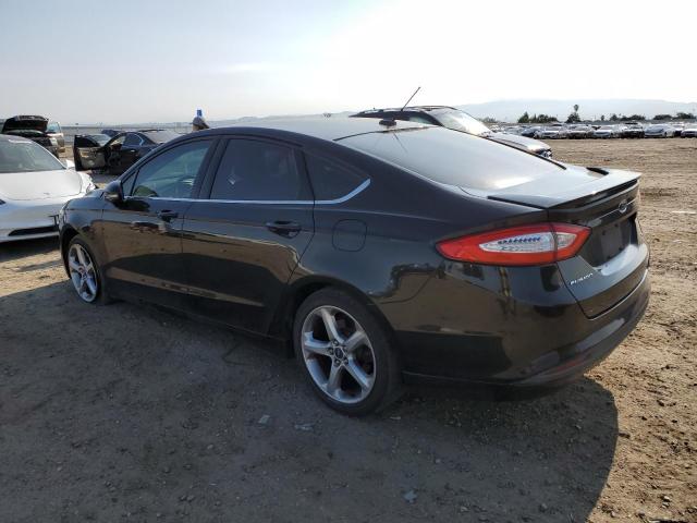 1FA6P0H73E5353517 - 2014 FORD FUSION SE BLACK photo 2