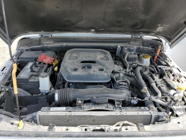 1C4JJXP67NW213763 - 2022 JEEP WRANGLER U SAHARA 4XE SILVER photo 11