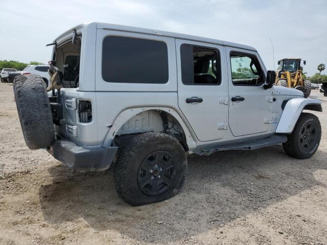 1C4JJXP67NW213763 - 2022 JEEP WRANGLER U SAHARA 4XE SILVER photo 3