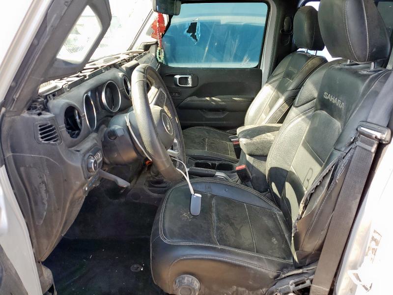 1C4JJXP67NW213763 - 2022 JEEP WRANGLER U SAHARA 4XE SILVER photo 7