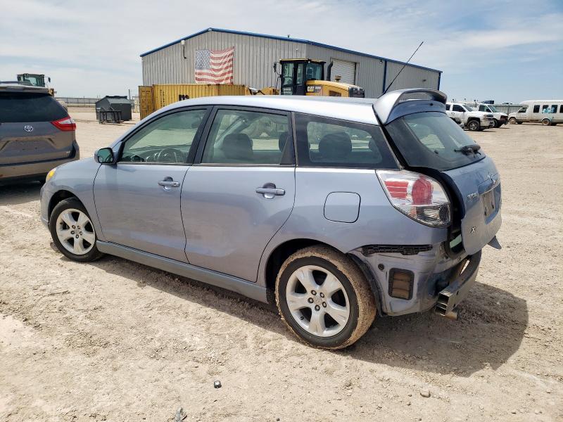 2T1KR30E38C707820 - 2008 TOYOTA COROLLA MA XR BLUE photo 2