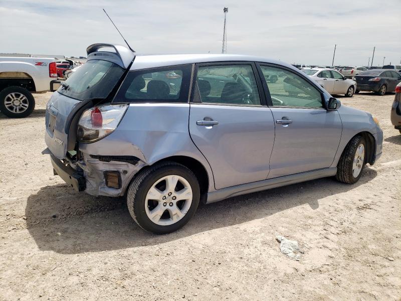 2T1KR30E38C707820 - 2008 TOYOTA COROLLA MA XR BLUE photo 3